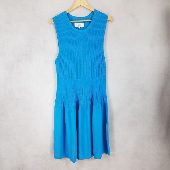 Elizabeth and James Dresses & Skirts - NEW Textile by Elizabeth and James XXL Sleeveless Knit Midi Dress Blue